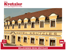 Tablet Screenshot of hotel-krutzler.at